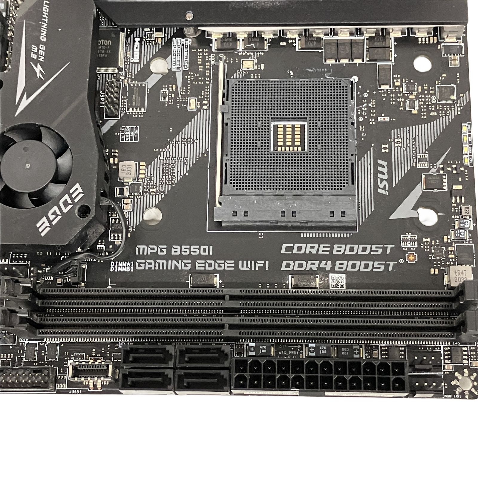  MSI MPG B 550 I GAMING EDGE WIFI マザーボード PC その他 PC周辺機器