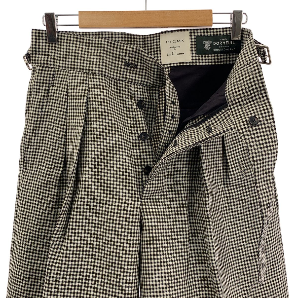 【美品】  The CLASIK / ザ・クラシック | グルカショーツ ウール 2タック ハーフパンツ | 44 | ベージュ | メンズ 美品】 The CLASIK / ザ・クラシック | グルカショーツ ウール 2タック