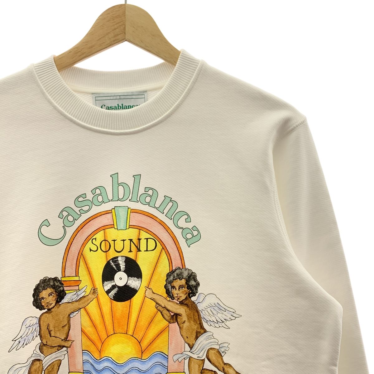 美品】 Casablanca / カサブランカ | 2023AW | Print Sweat エンジェル