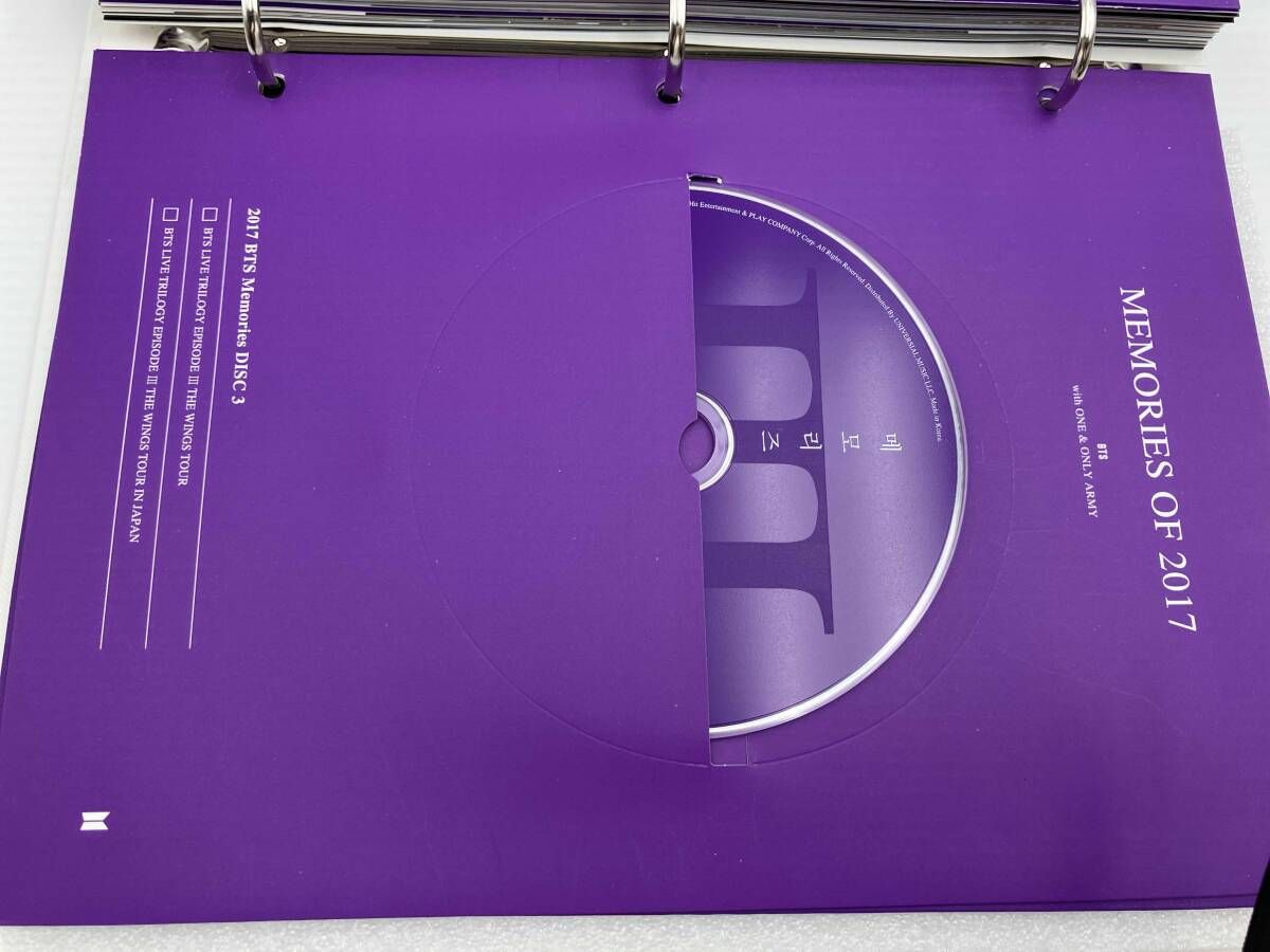 DVD BTS MEMORIES OF 2017(UNIVERSAL MUSIC STORE & FC限定版) - メルカリ