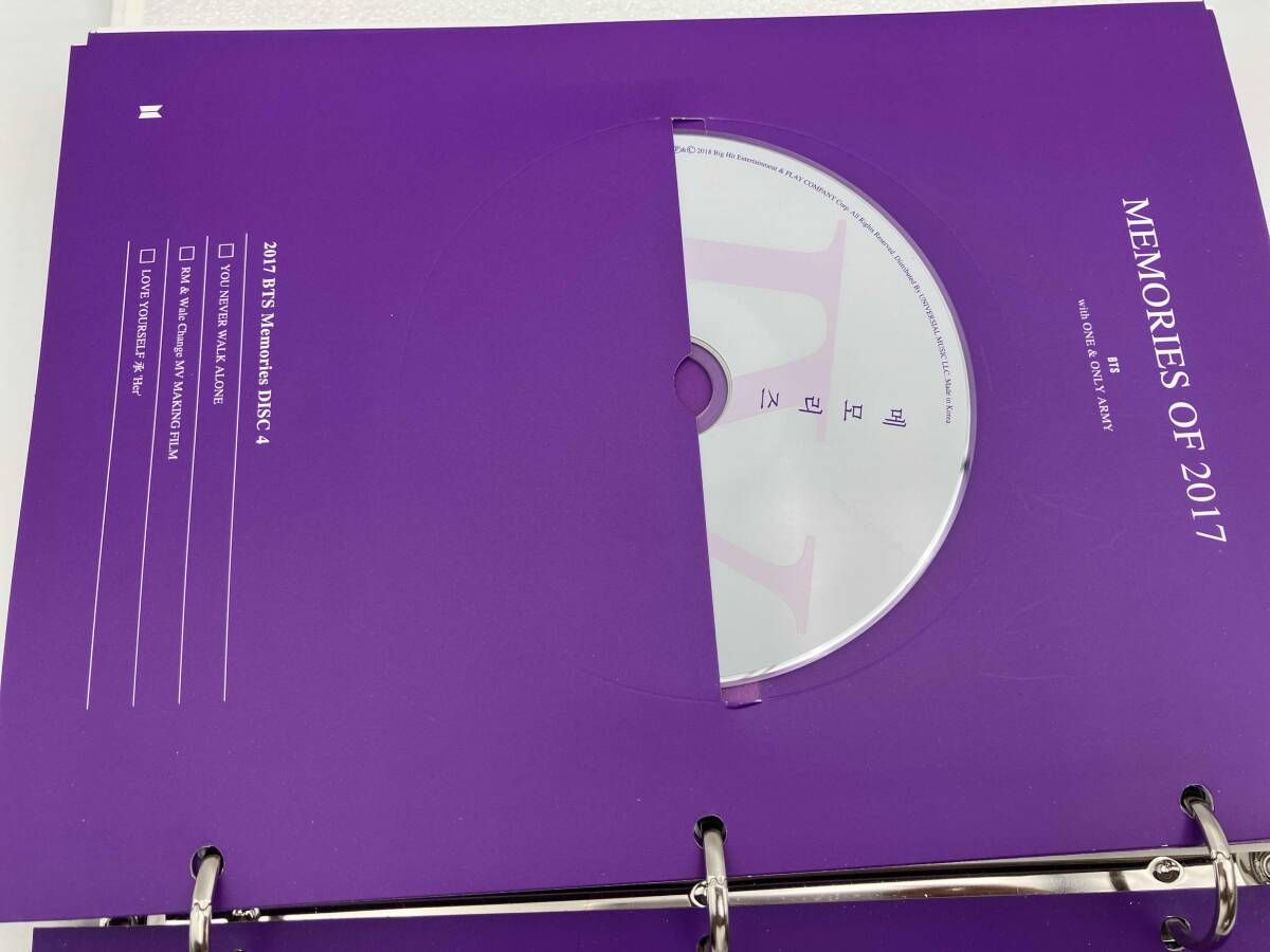 DVD BTS MEMORIES OF 2017(UNIVERSAL MUSIC STORE & FC限定版) - メルカリ