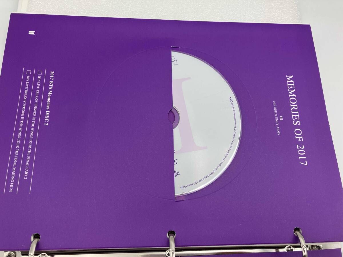 DVD BTS MEMORIES OF 2017(UNIVERSAL MUSIC STORE & FC限定版) - メルカリ
