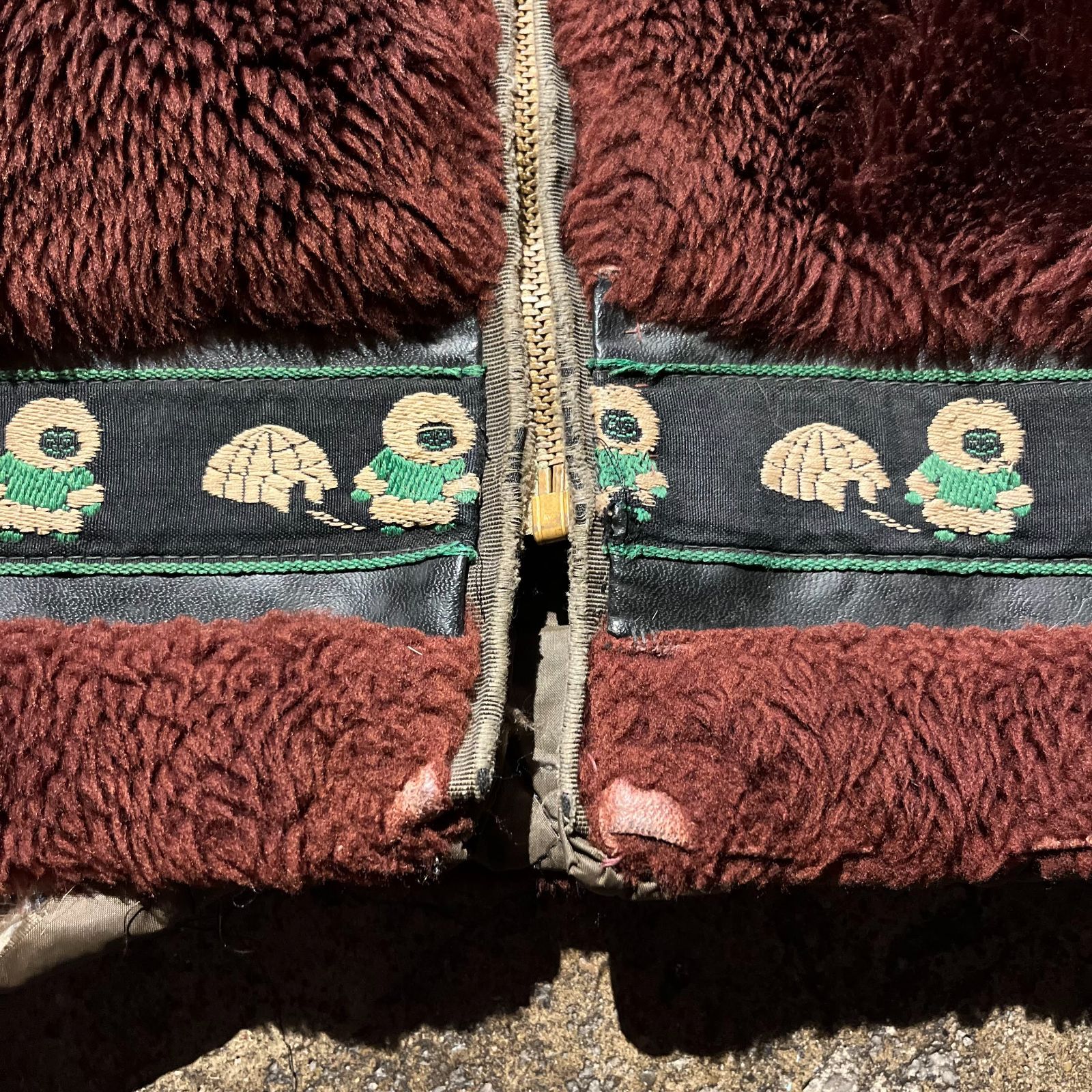 A/W スタイルアイズ アラスカンコート エスキモーコート クラウンジッパー 70s USA製 Hansa-Branta by STEARNS チロリアンテープ エスキモー