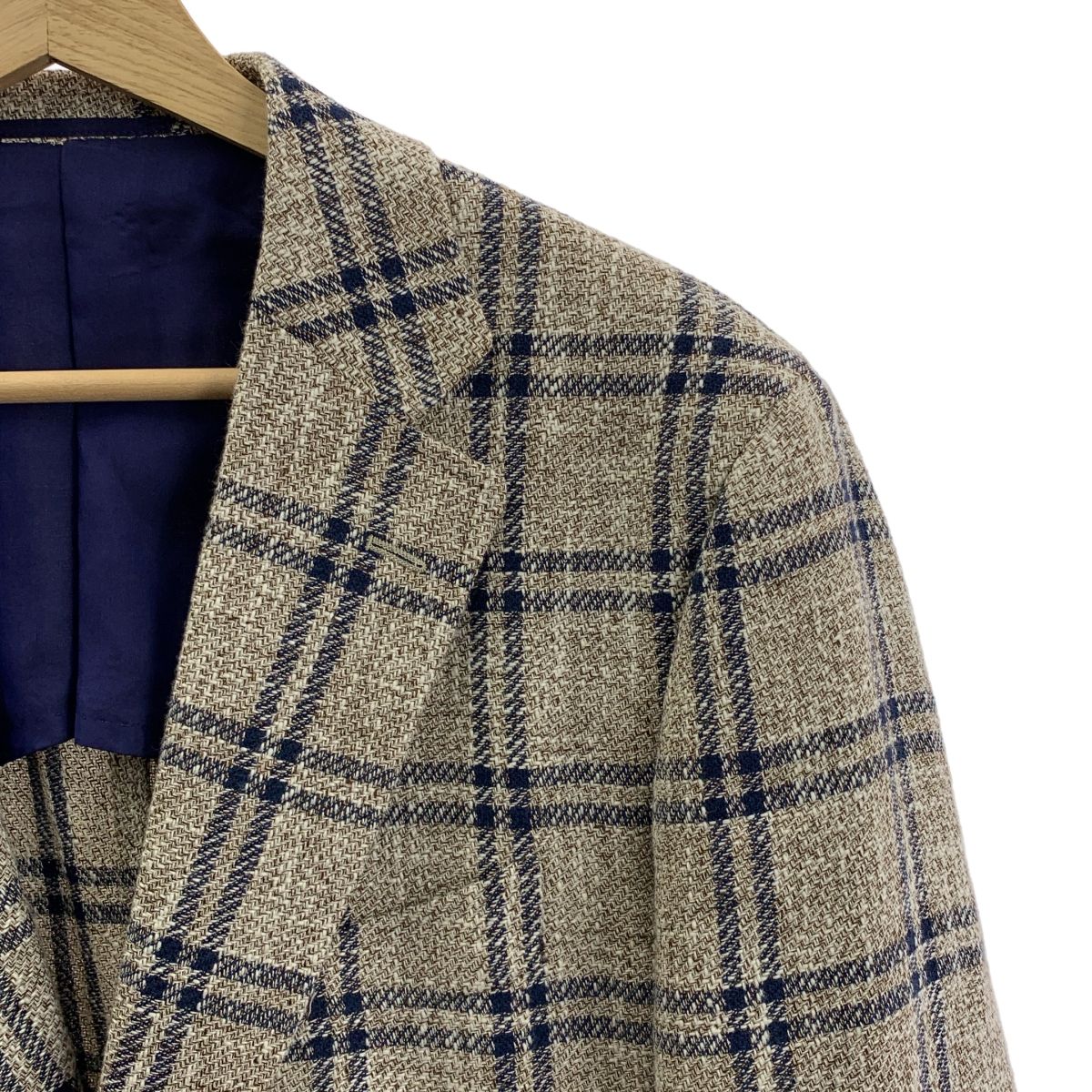 Tex Teq / テックステック | チェック テーラードジャケット