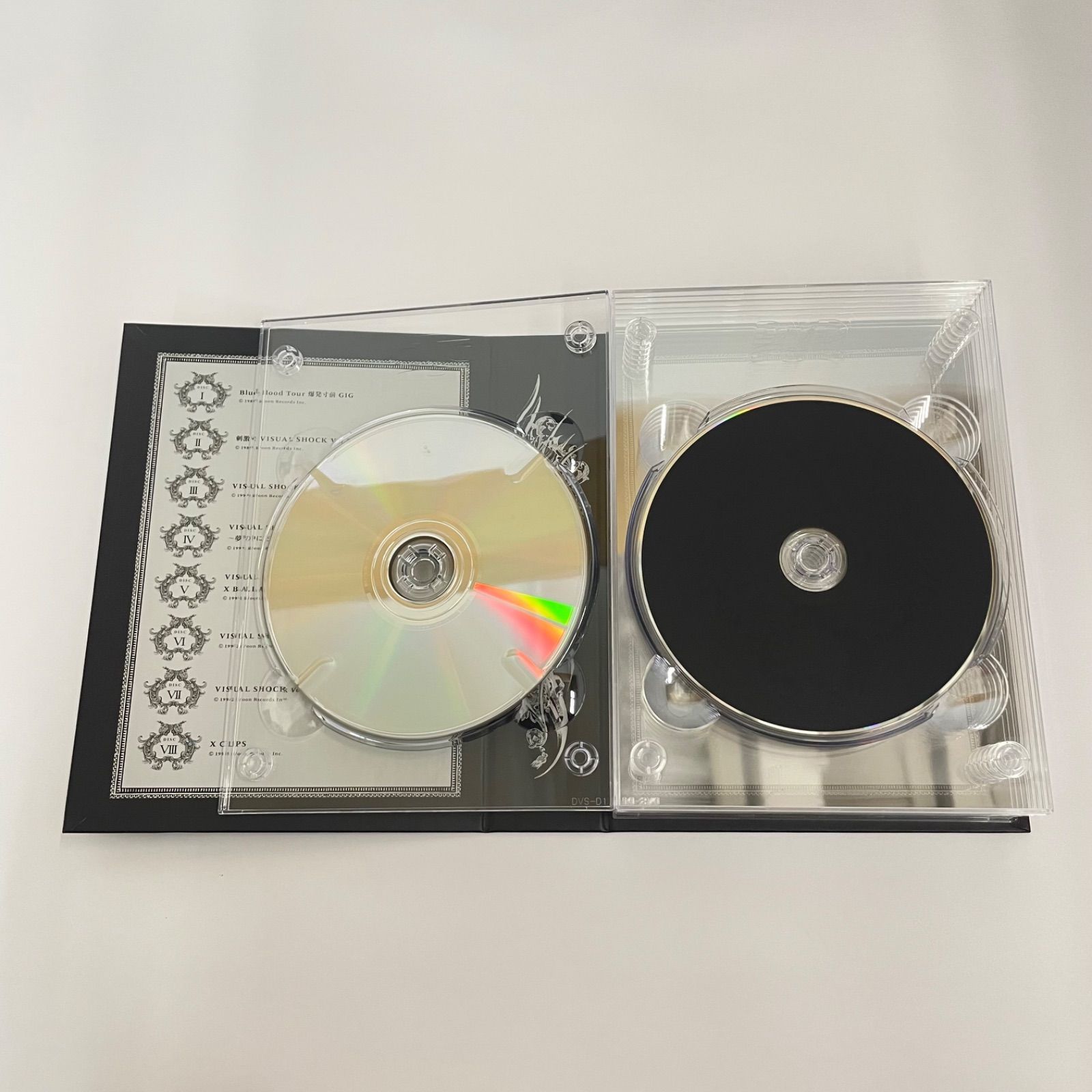 X VISUAL SHOCK DVD BOX 1989 1992 完全生産 盤 313 8301
