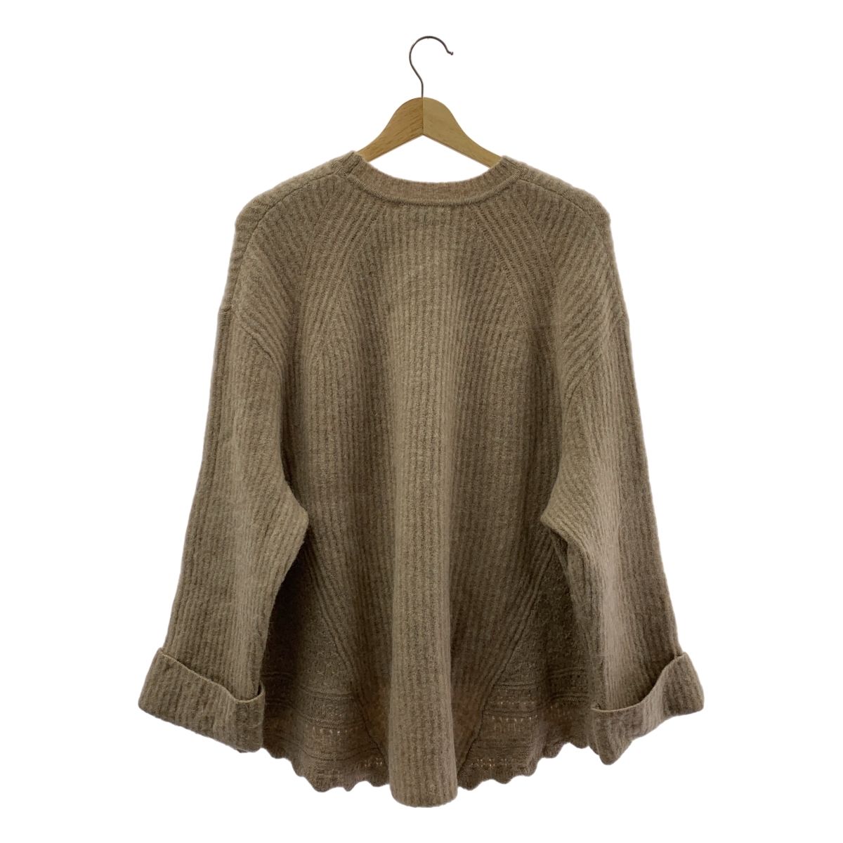 3.1 Phillip Lim アルパカ混 アシンメトリーフリルニット｜3.1 Phillip