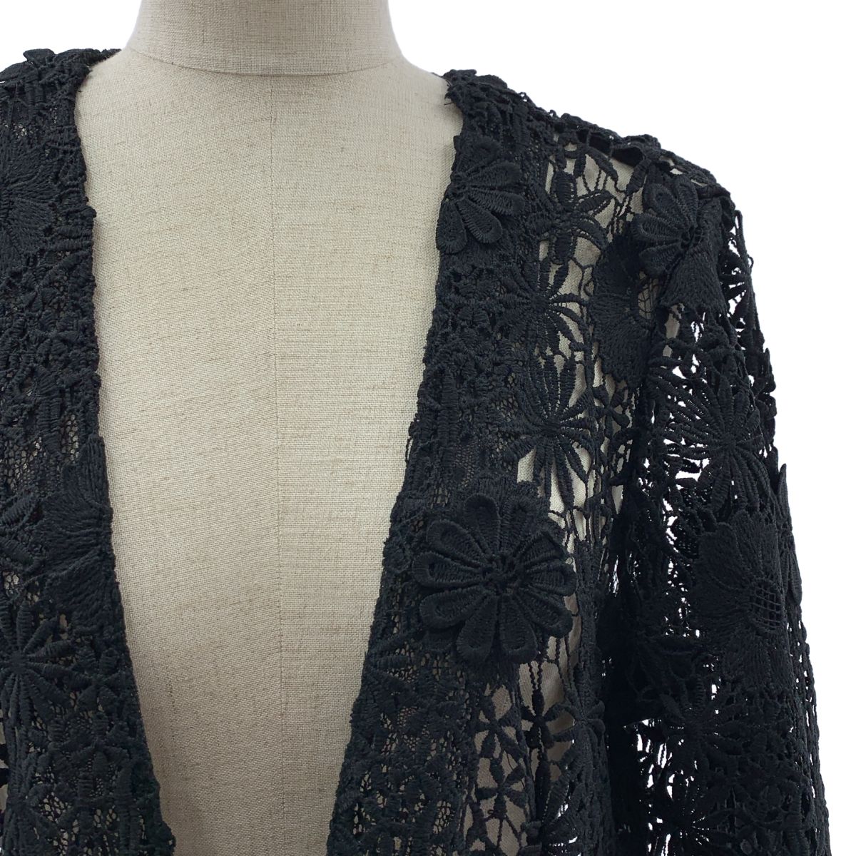 ne Quittez pas / ヌキテパ | 3D LACE LONG GOWN レース ワンピース