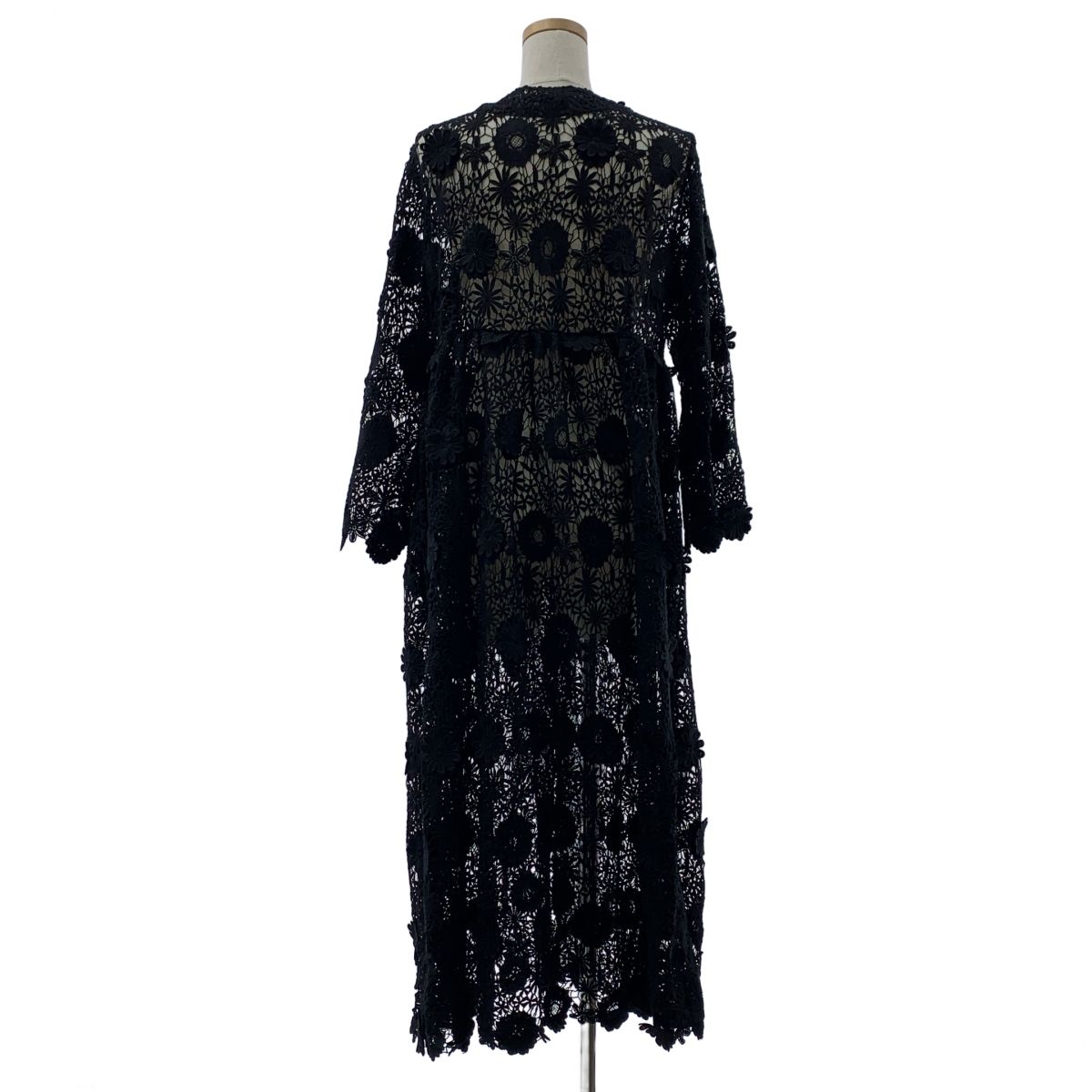 ne Quittez pas / ヌキテパ | 3D LACE LONG GOWN レース ワンピース 