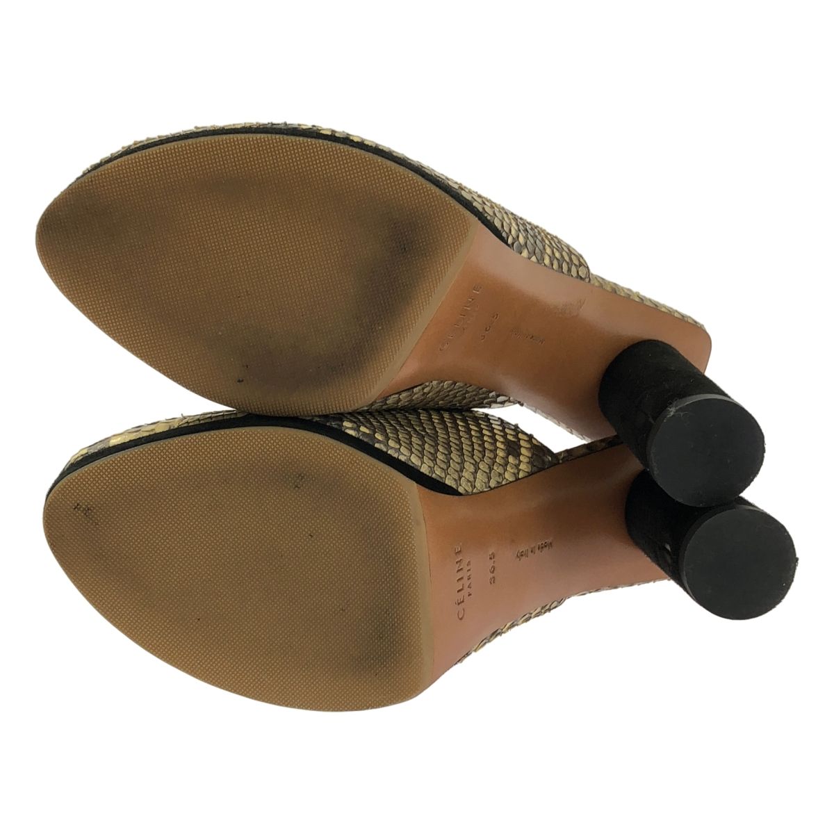 CELINE / セリーヌ | フィービー期 パイソン ミュール サンダル | 36.5