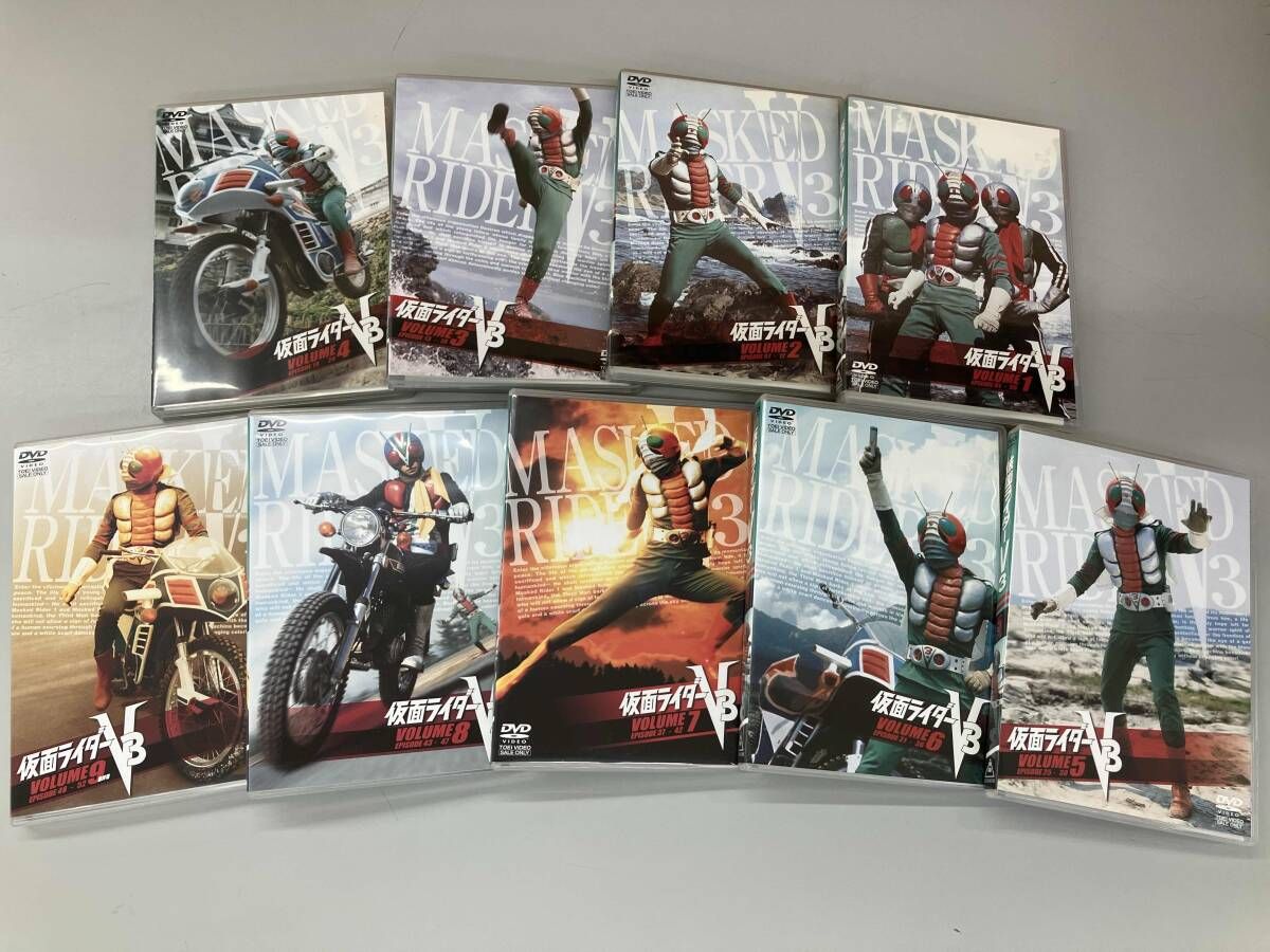 DVD 【※※※】[全9巻セット]仮面ライダーV3 VOL.1~9 - メルカリ