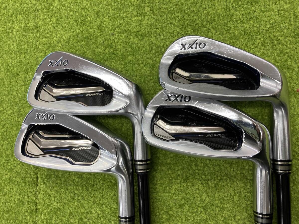 DUNLOP ダンロップ XXIO FORGED 2017 アイアンセット Miyazaki フレックスS 4本セット