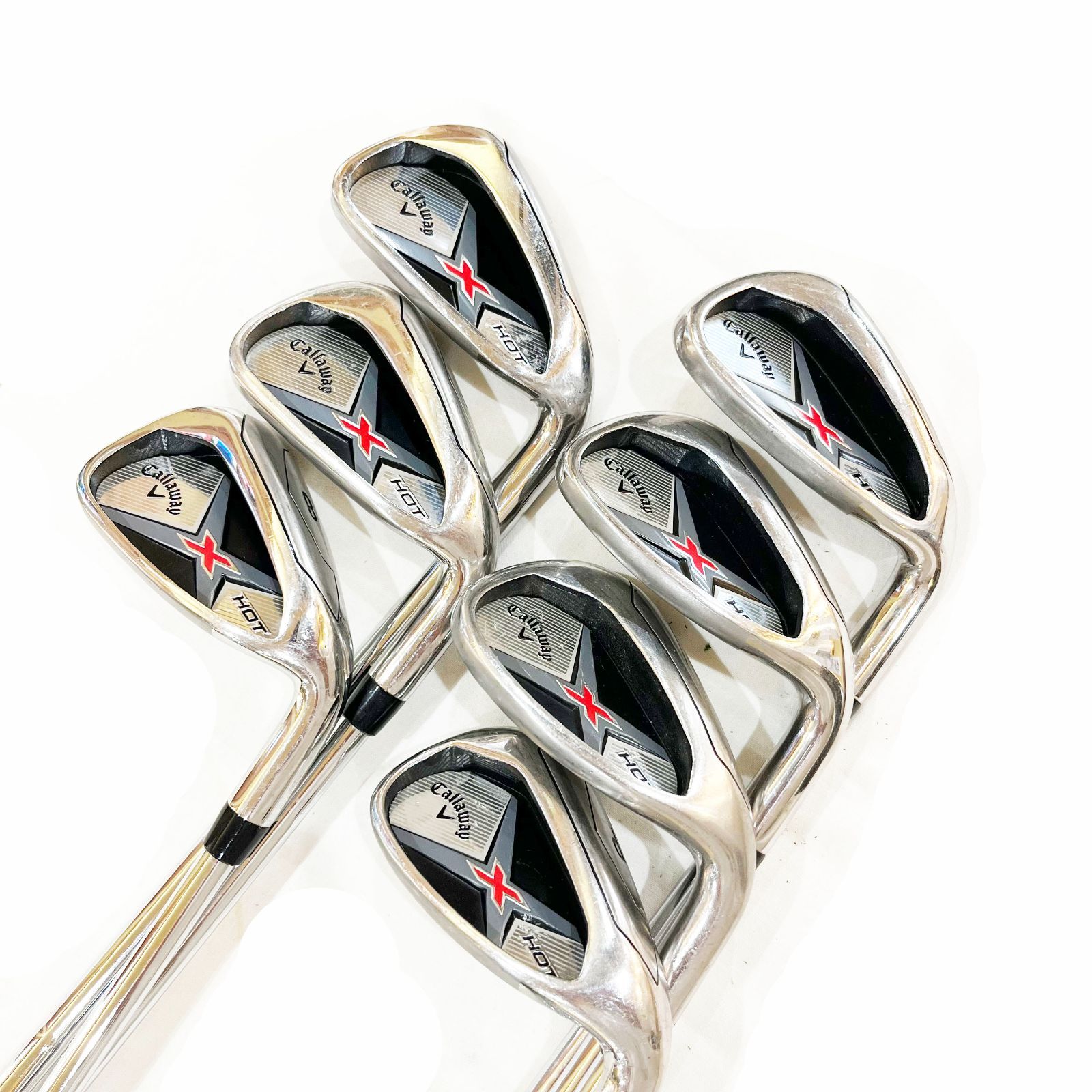 中古 ○キャロウェイ/Callaway○アイアンセット X HOT 6～9/A.P.S 7本