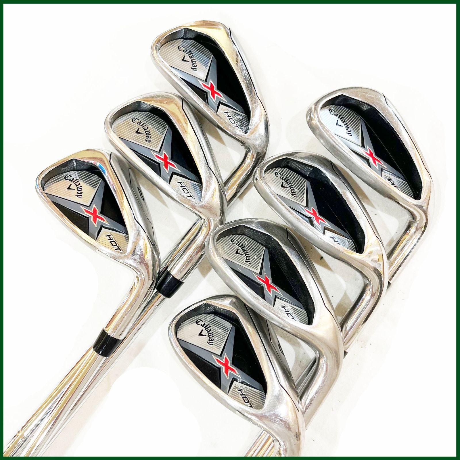 中古 ○キャロウェイ/Callaway○アイアンセット X HOT 6～9/A.P.S 7本