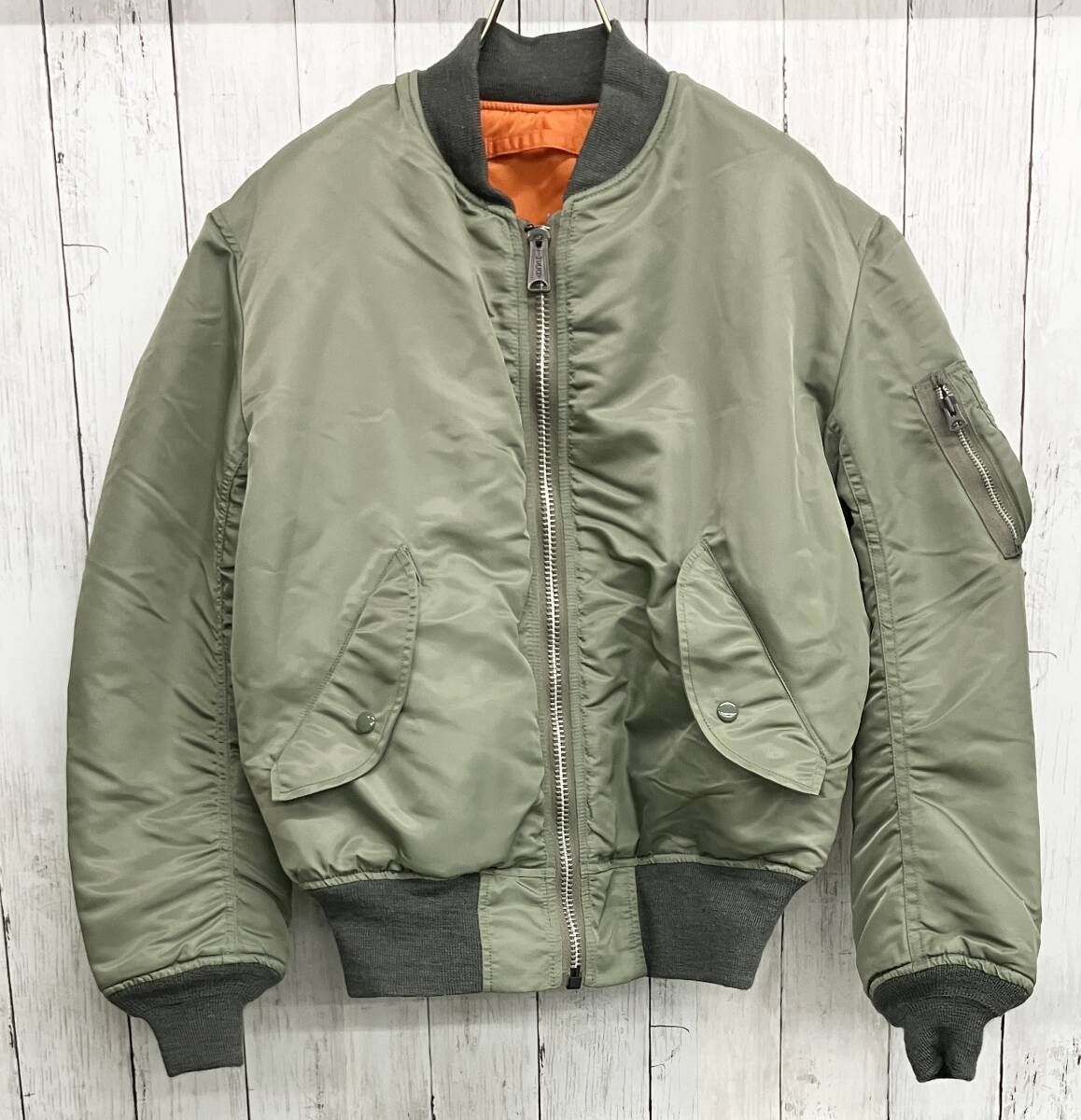 TOYS McCOY MA-1 フライトジャケット トイズマッコイ Steve Mcqueen ブルゾン size M