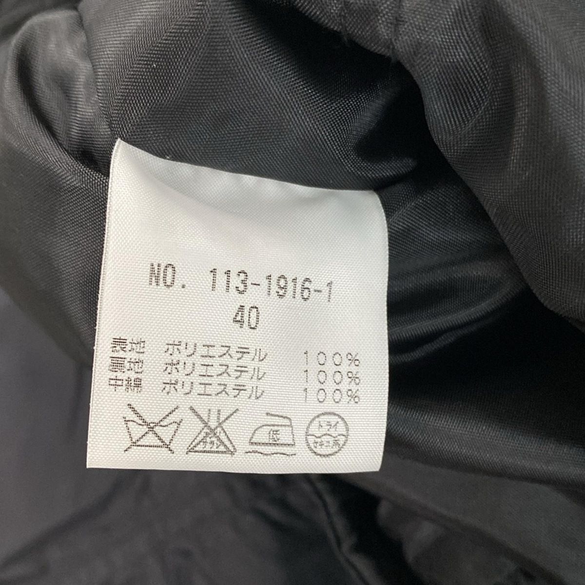 VALENZA SPORTS(バレンザスポーツ) コート サイズ40 M レディース - 黒