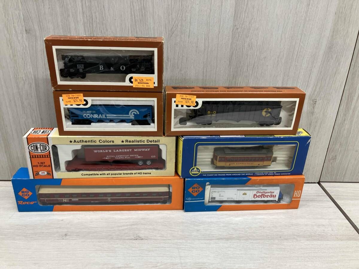 ジャンク HOゲージ ROCO AHM TY∞ CON-COR 空車 まとめ売り - メルカリ