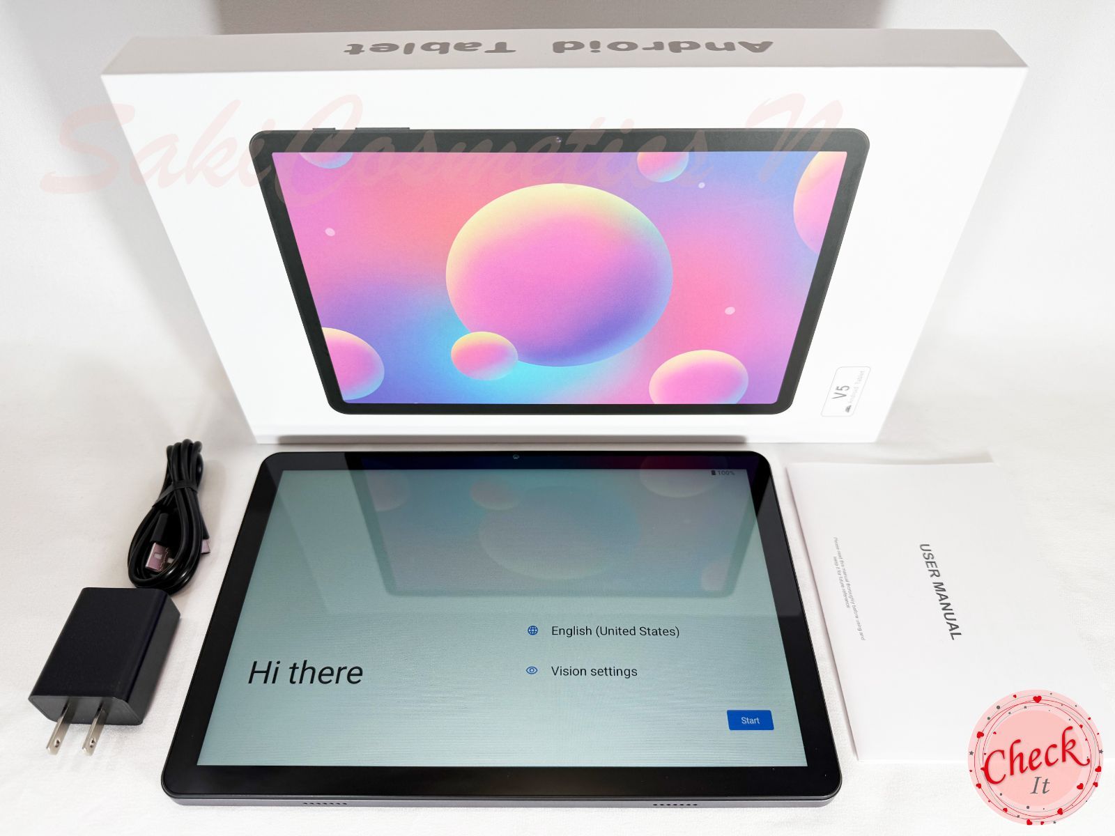 ✨美品✨最新版10インチタブレット✨ Tavoni♡V5 Android16 タヴォニ