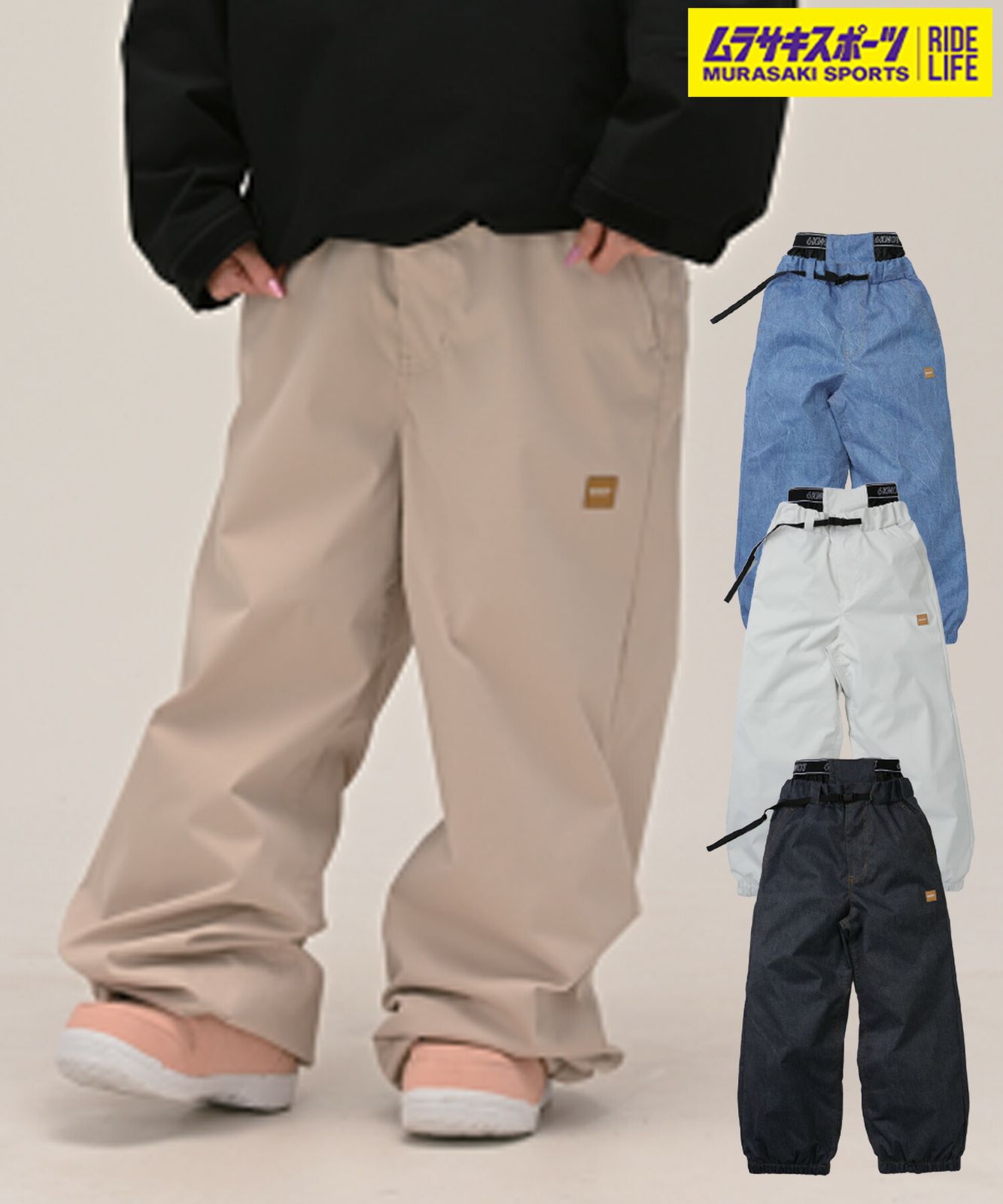 2526 6 KNOT シックスノット スノーボード ウェア パンツ レディース BUGGY ムラサキスポーツ 25-26モデル LL C 28