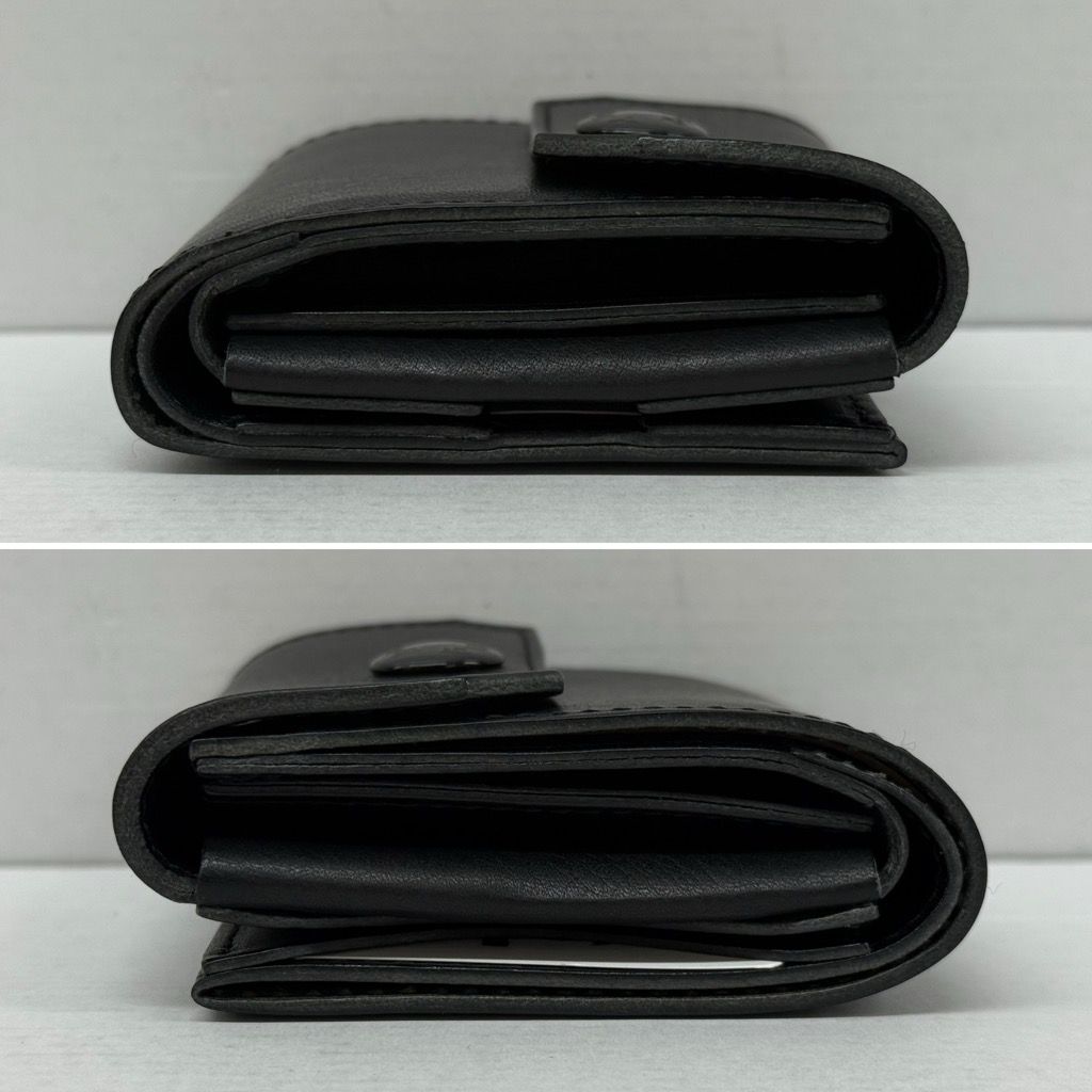 未使用 BEERBELLY HATCHBACK ブラック ビアベリー ハッチバック レザー