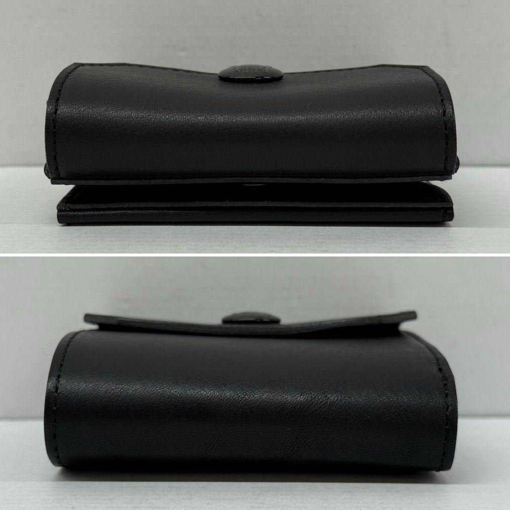 未使用 BEERBELLY HATCHBACK ブラック ビアベリー ハッチバック レザー