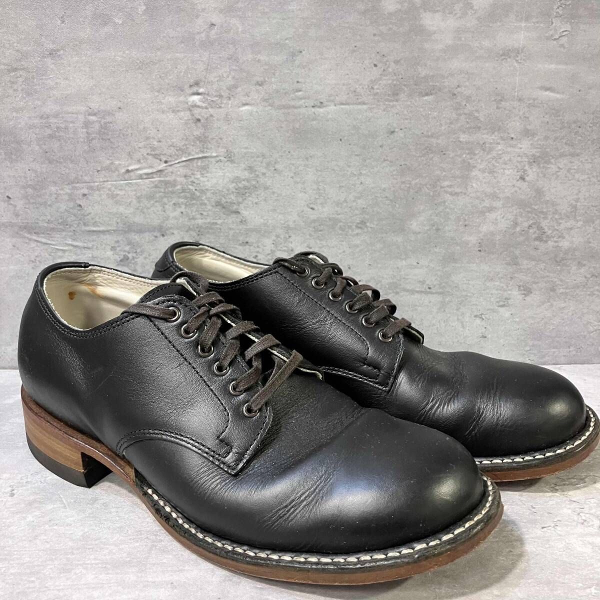 WHITES BOOTS RETRO OXFORD ブラック サイズ8E ホワイツブーツ WHITES BOOTS RETRO OXFORD ブラック サイズ8E ホワイツブーツ