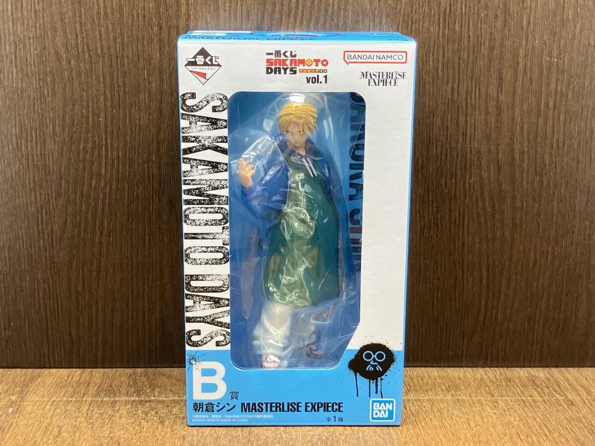 未開封品 B賞 朝倉シン MASTERLISE EXPIECE 一番くじ SAKAMOTO DAYS