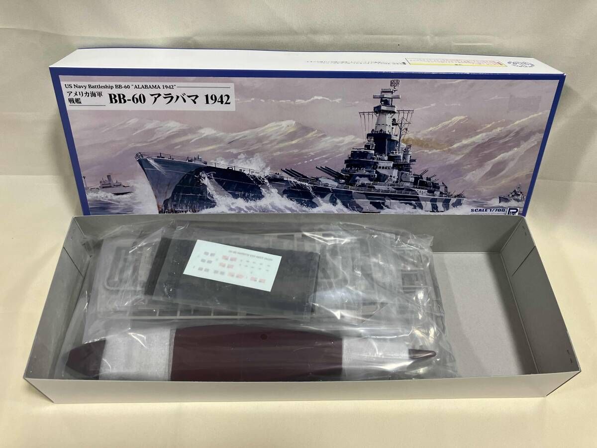 プラモデル (再販)ピットロｰド 1/700 アメリカ海軍 戦艦 BB-60
