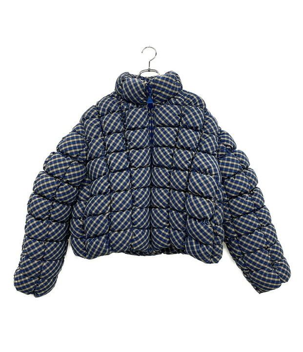 ERL ダウン 22aw イーアールエル ダウンジャケット チェック 22aw メンズ SIZE L ERL