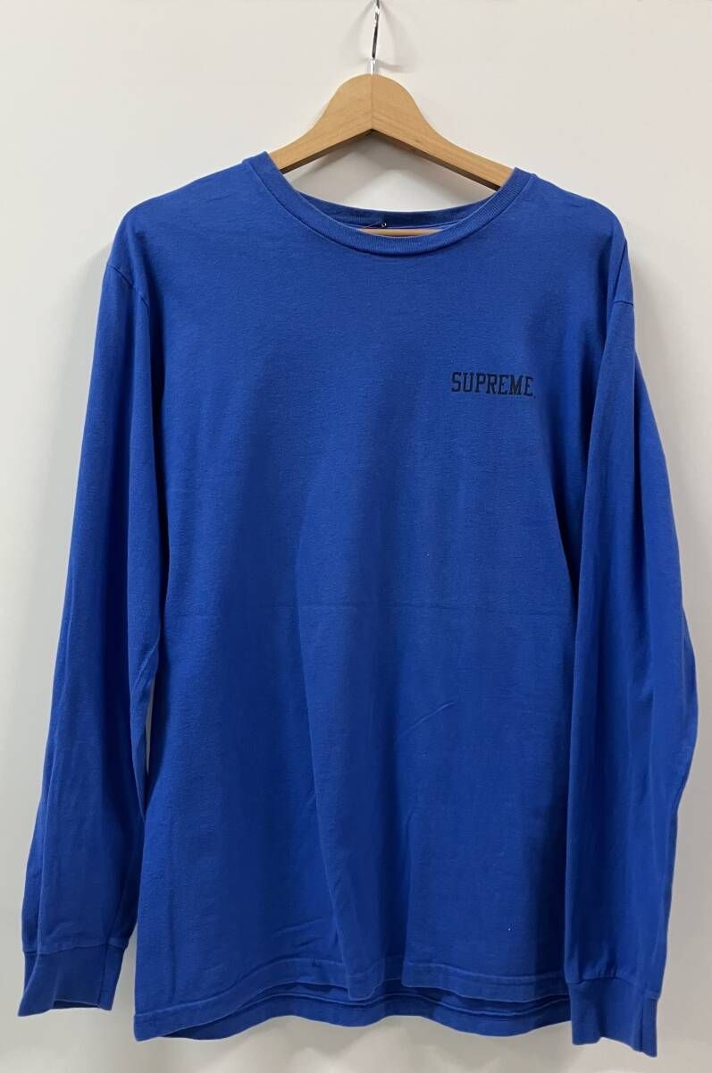 Supreme シュプリーム 長袖Tシャツ 前田俊夫 バックプリント 15AW 状態