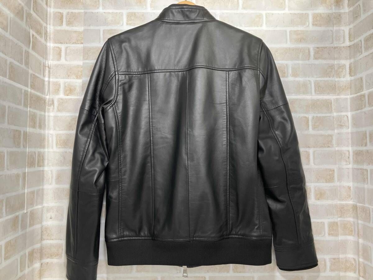 AKM シングルライダース 羊革 S ブラック - メルカリ