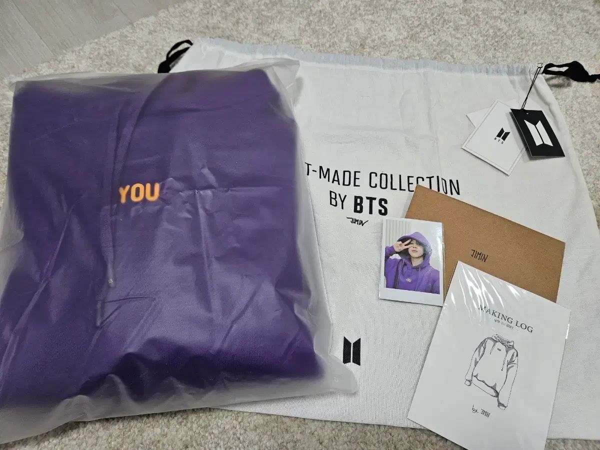 BTS ジミン(JIMIN・パクジミン) With You フーディー Tシャツ PURPLE