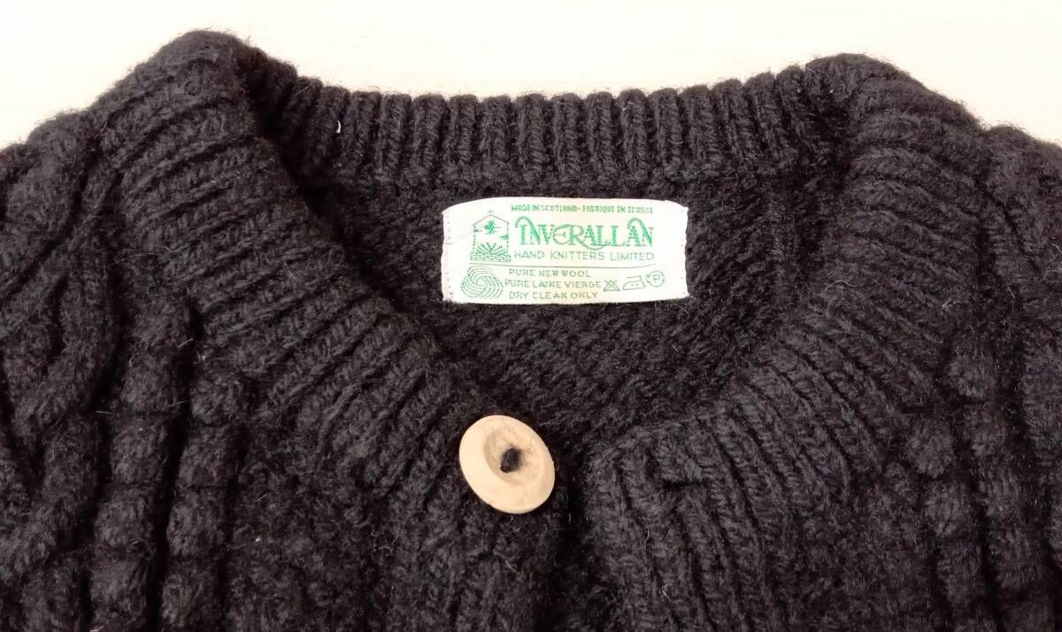 INVERALLAN/インバーアラン/カーディガン/アランニットカーディガン