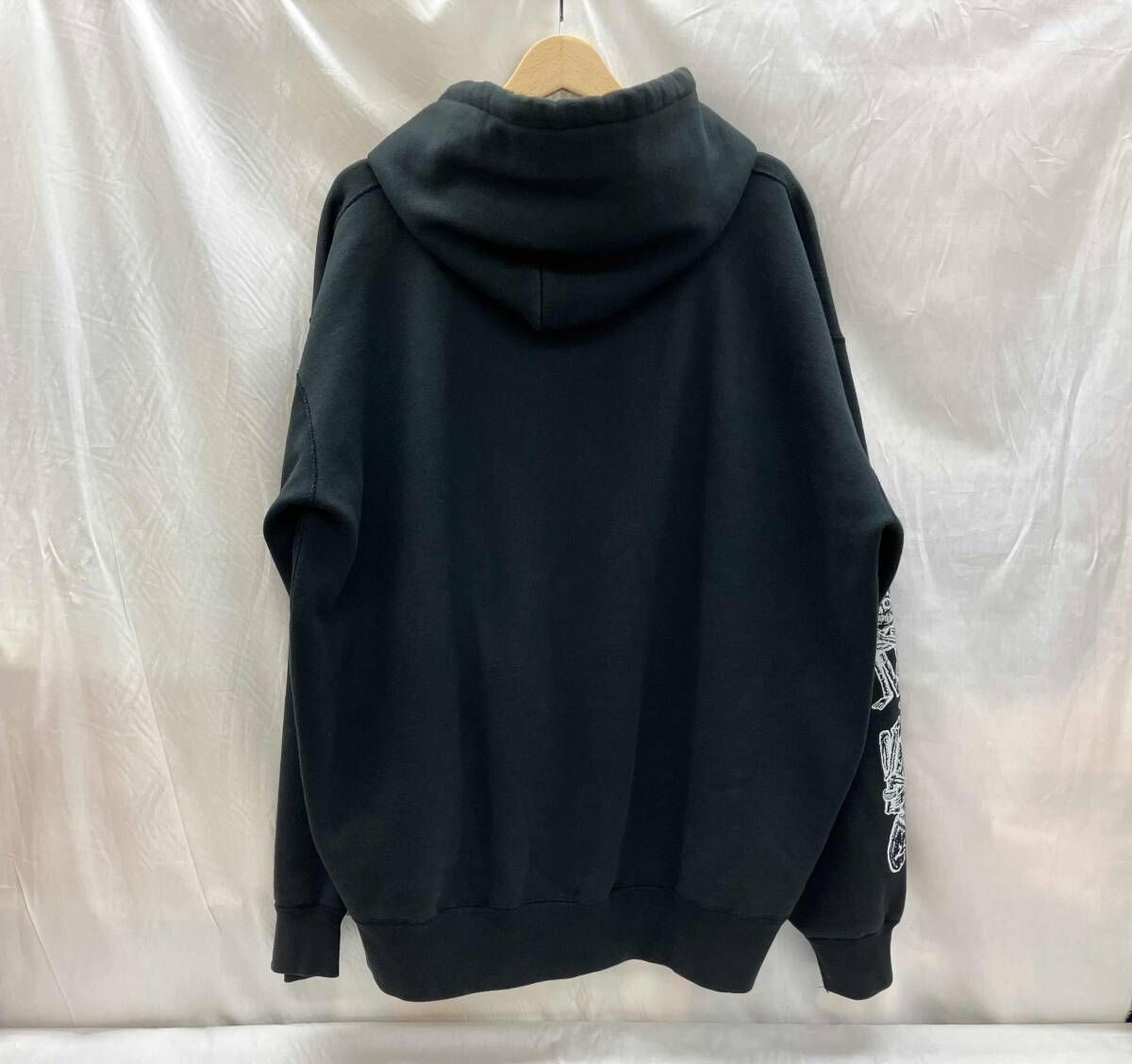 MASSES マシス SWEAT HOODED DEATH パーカー ブラック - メルカリ