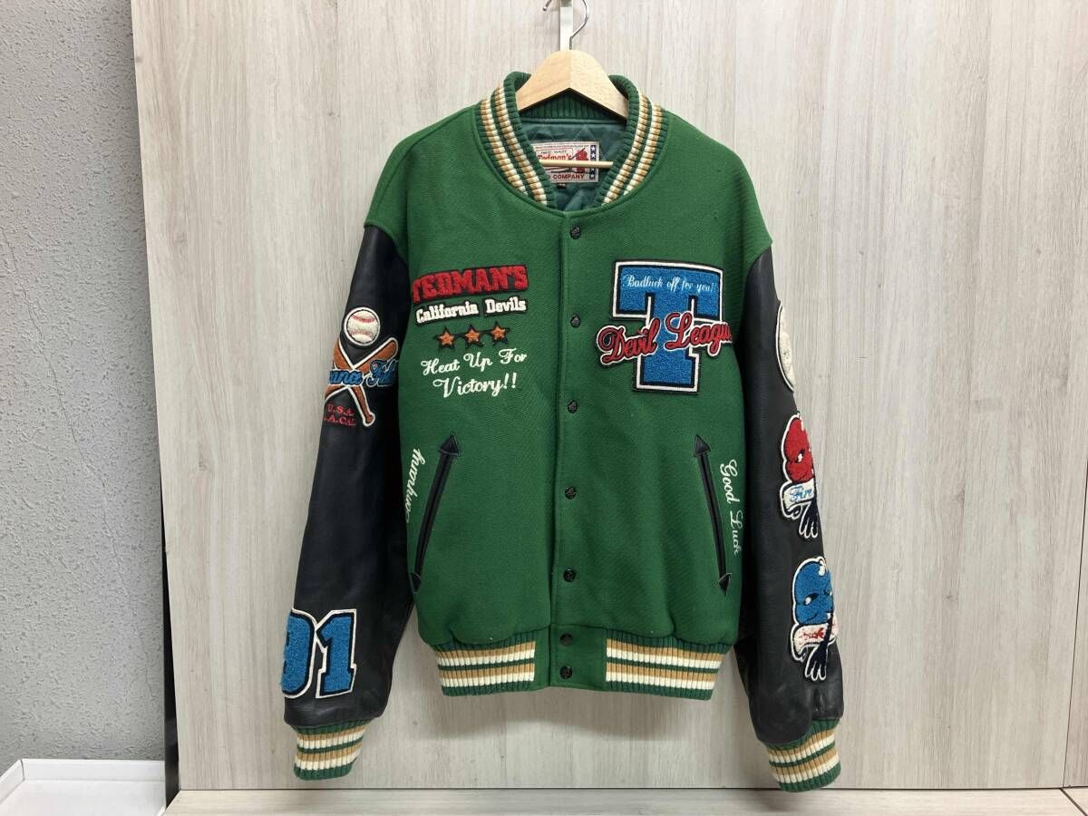 TEDMAN デッドマン スタジャン サイズ44 グリーン カリフォルニア