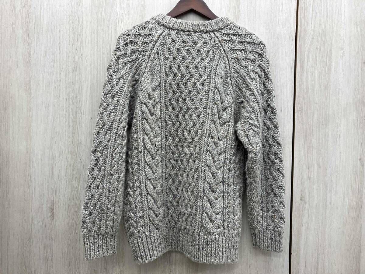 BATONER アウトレット カーディガン サイズ1 ウール グレー BN-16FM