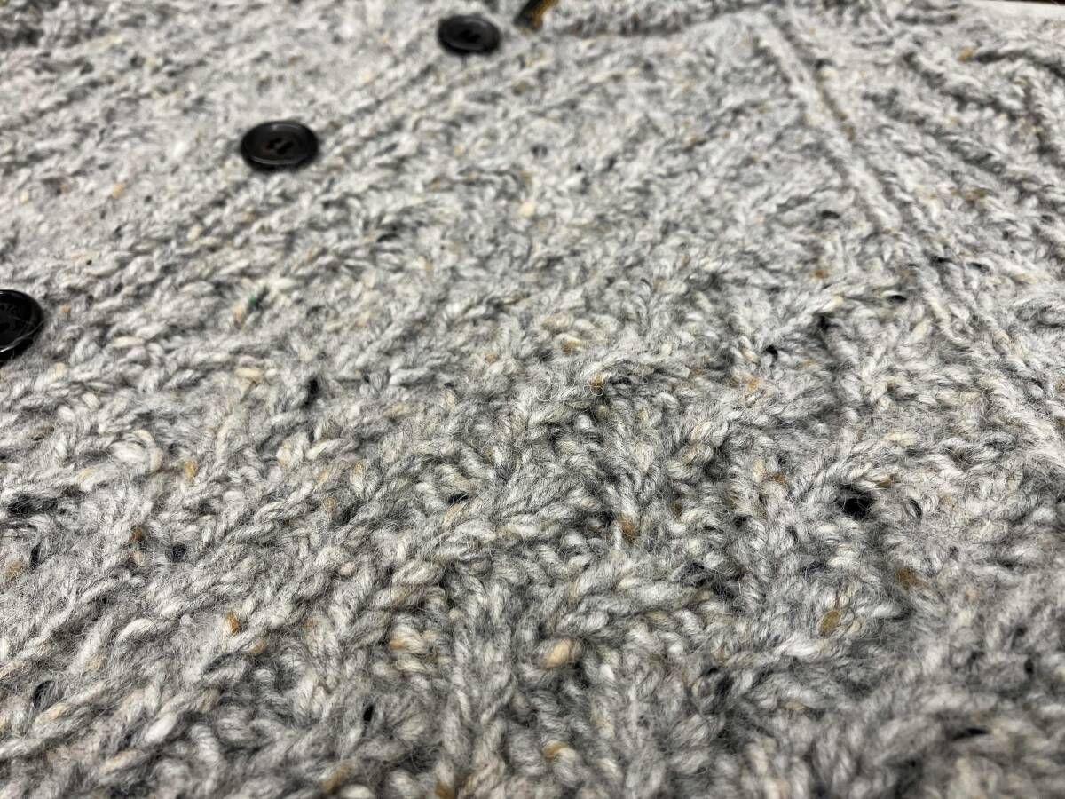 BATONER カーディガン サイズ1 ウール グレー 節約 BN-16FM-031 中古