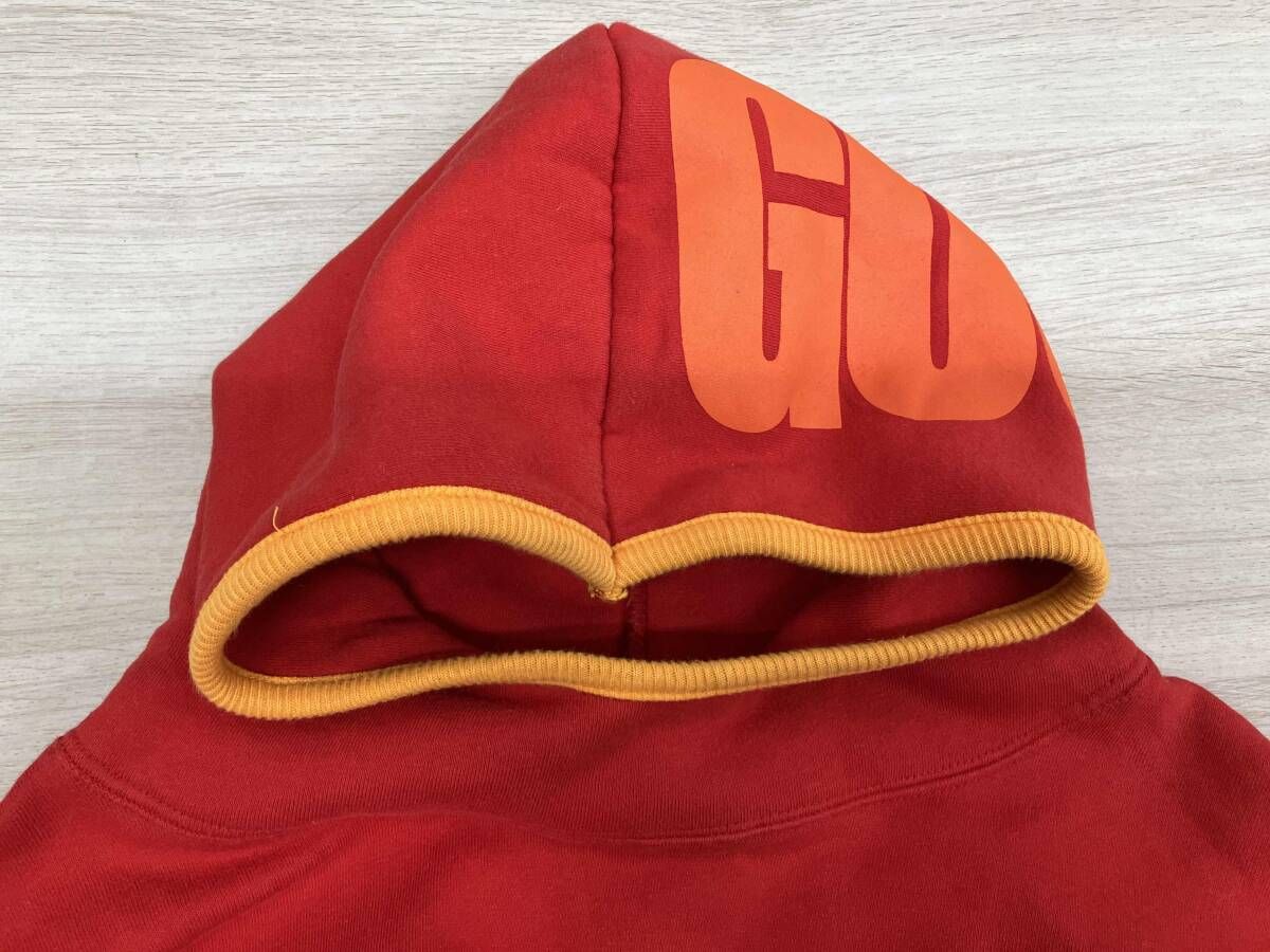 GOOD ENOUGH パーカー Mサイズ GDEH2000 レッド×オレンジ - メルカリ