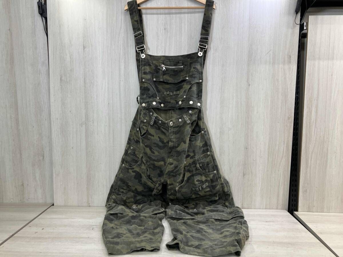 通年 PERSONSOUL パーソンソウル オーバーオール オールインワン Lサイズ 迷彩