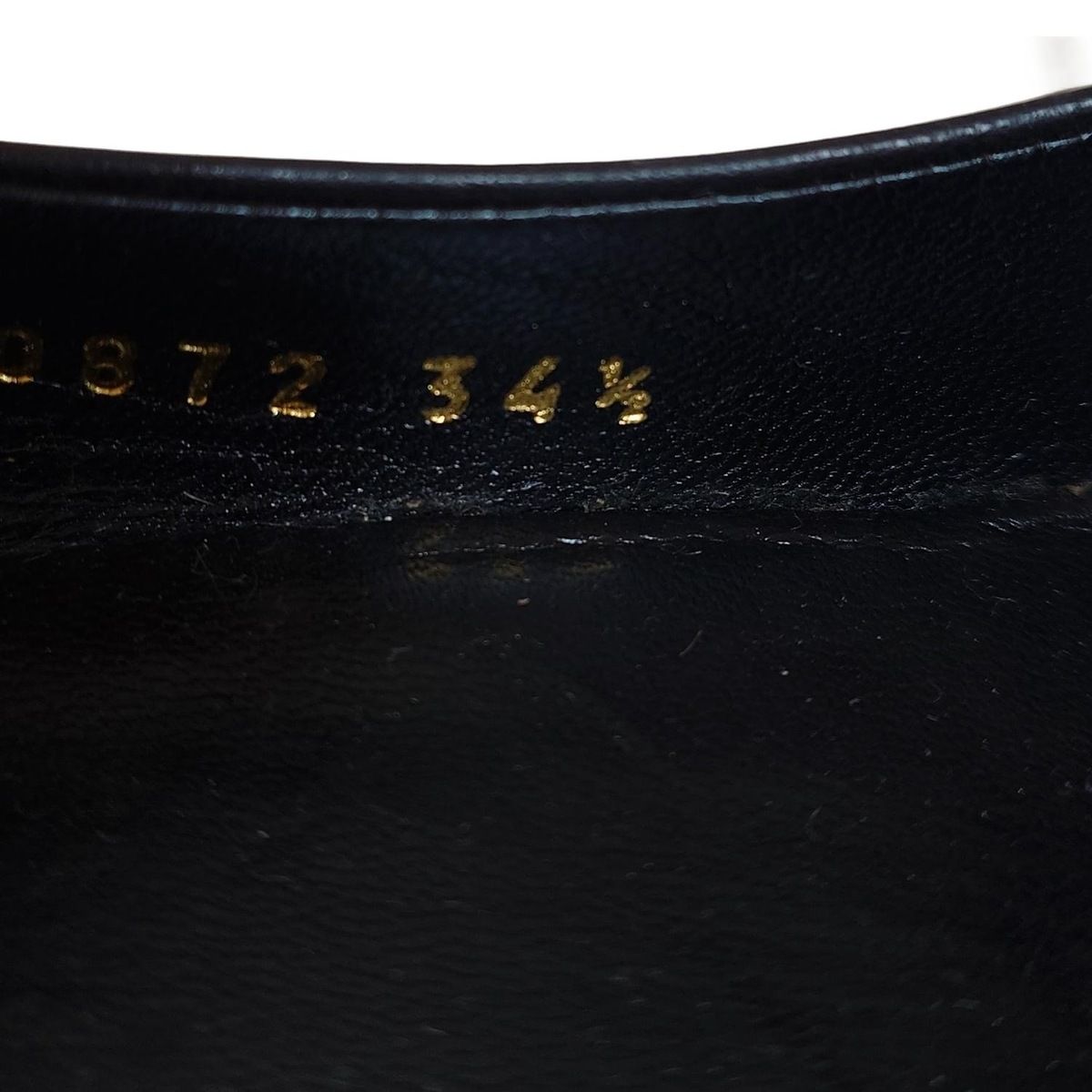 GUCCI(グッチ) パンプス 34 1/2 レディース - 260872 黒 GGマーモント