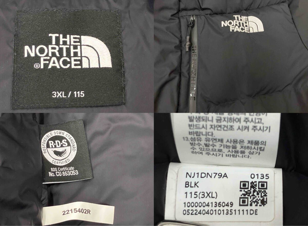 THE NORTH FACE ノースフェイス ダウンジャケット NJ1DN79Aブラック