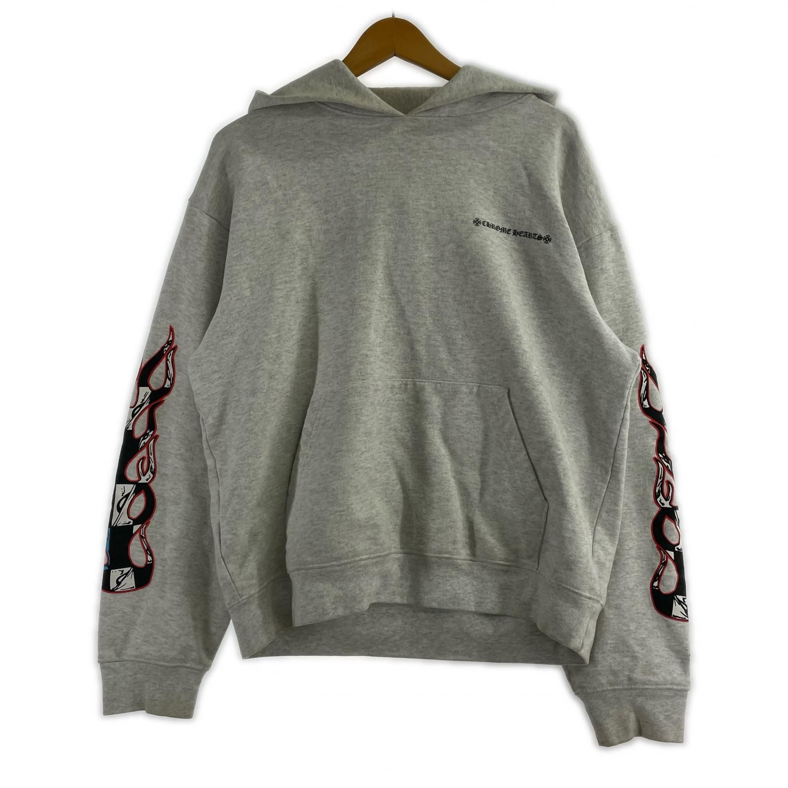 CHROME HEARTS パーカー 21SS/MATTY BOY/GRY/L - メルカリ