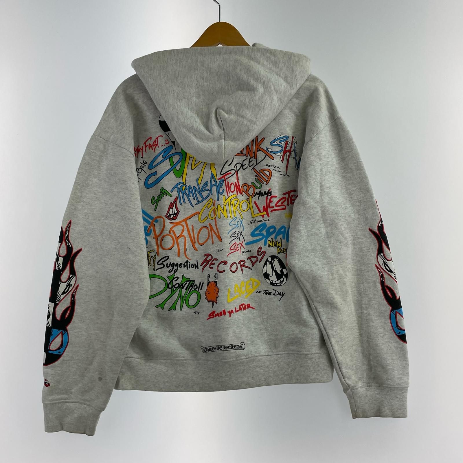 CHROME HEARTS パーカー 21SS/MATTY BOY/GRY/L - メルカリ