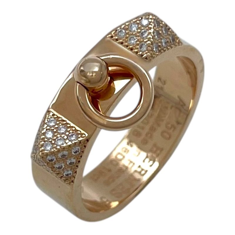 エルメス HERMES コリエドシアンリング ピンクゴールド Au 750 ダイヤモンド ジュエリー