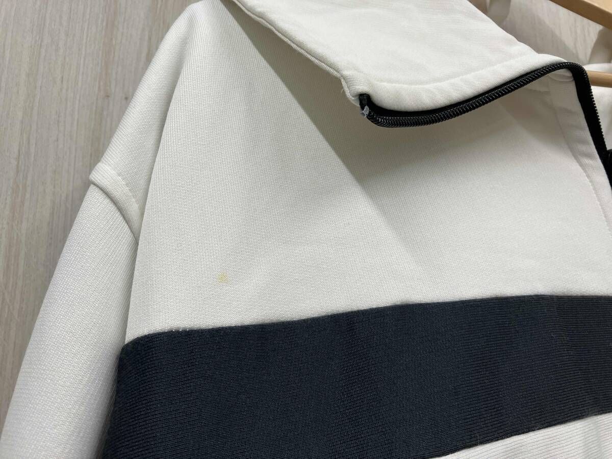 Y-3 Oversized Varsity Track top サイズS ホワイト/グレー/ブラック