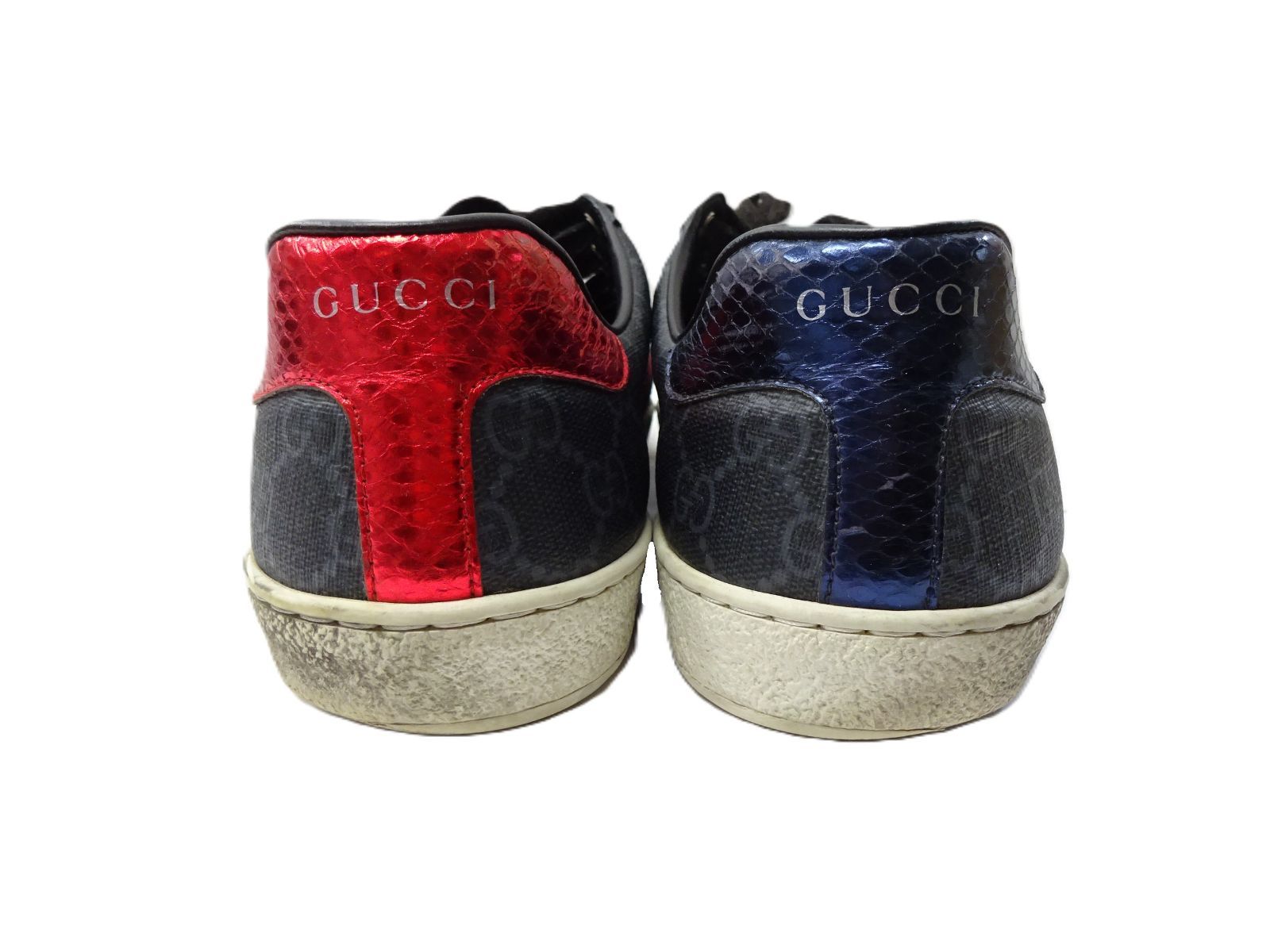 GUCCI グッチ GGスプリーム スニーカーシェリー ACE 8 1/2 ブラック