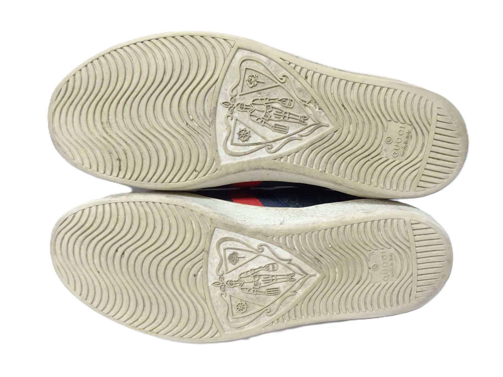 GUCCI グッチ GGスプリーム スニーカーシェリー ACE 8 1/2 ブラック