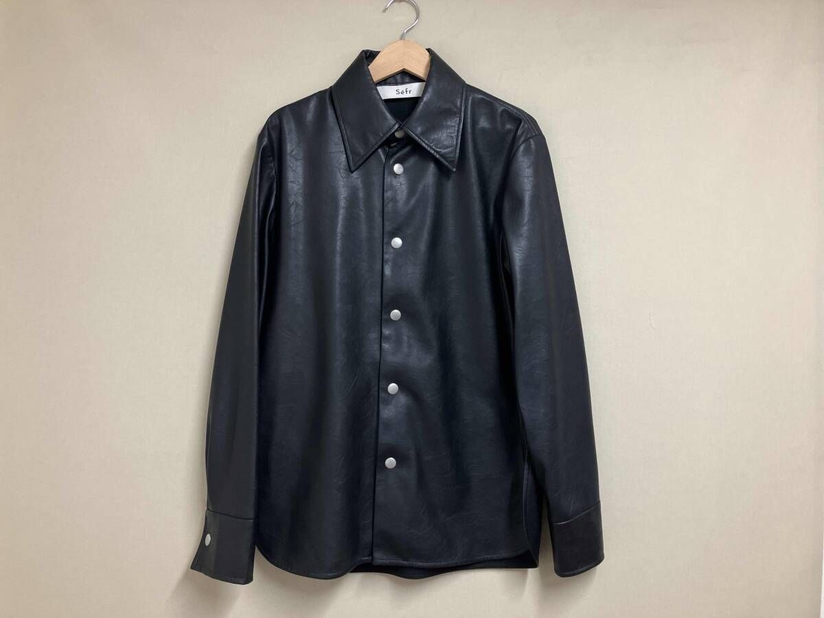 sefr セファー RAINIER OVERSHIRT レーニア オーバーシャツ ヴィーガン