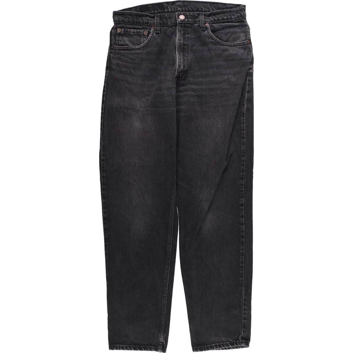 古着 90 00年代 リーバイス Levi s 550 RELAX FIT TAPERED LEG ブラックデニム テーパードデニムパンツ カナダ製 メンズw 34相当 eaa 596962