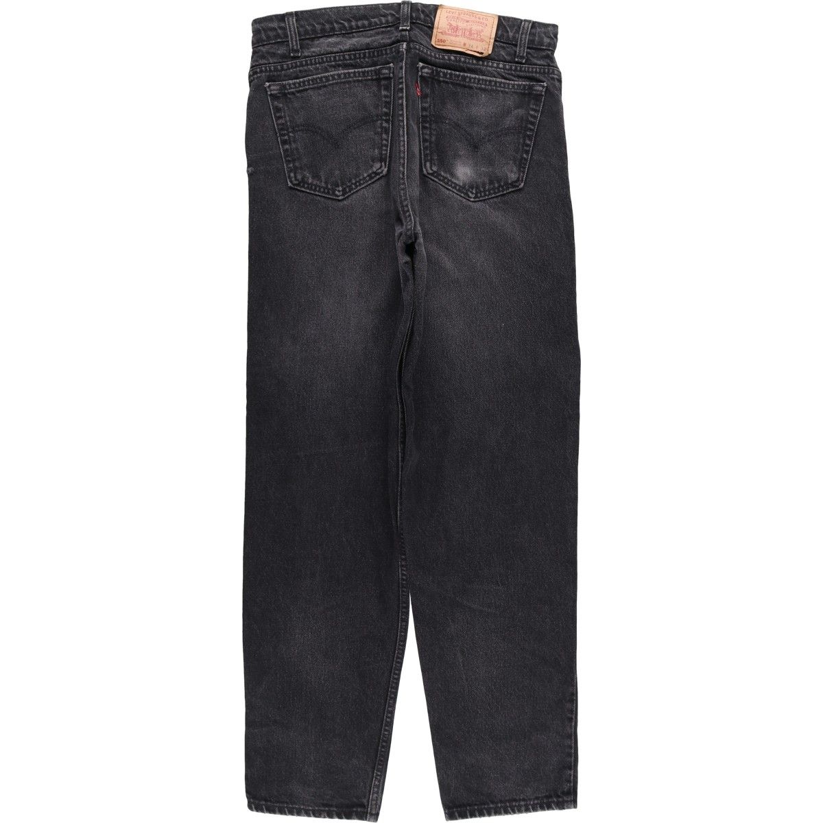 古着 90 00年代 リーバイス Levi s 550 RELAX FIT TAPERED LEG ブラックデニム テーパードデニムパンツ カナダ製 メンズw 34相当 eaa 596962