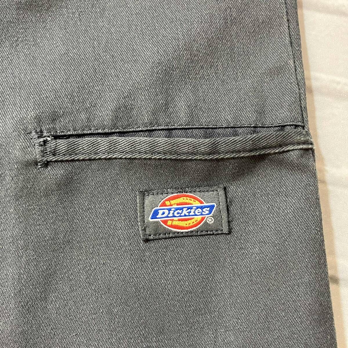 90s ディッキーズ ダブルニー USA製 チャコールグレー 90年代 USA製 Dickies ディッキーズ ダブルニー ワークパンツ メンズ